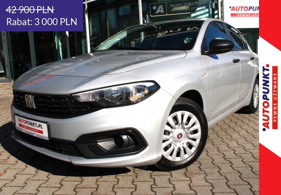 Fiat Tipo CLASSIC, 2021r. | Gwarancja | Salon PL | I-WŁ | ASO | FV23% | Klimatyz