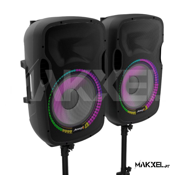 Audibax Party 215 Led Set 2 colunas 15"