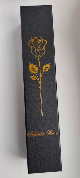 Стабілізована преміум-троянда 30 см х 5 см.