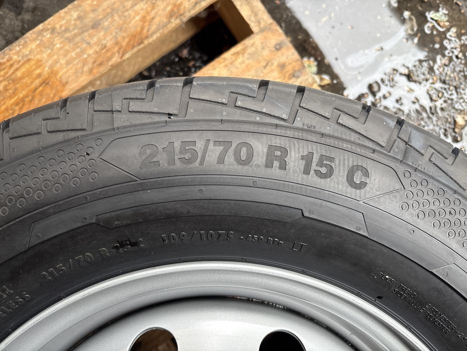 Koła Ducato Jumper Boxer 215/70R15C Continental nowe