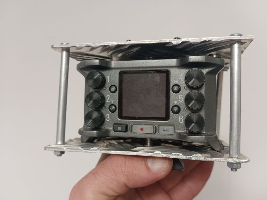 Gravador audio profissional Zoom f6