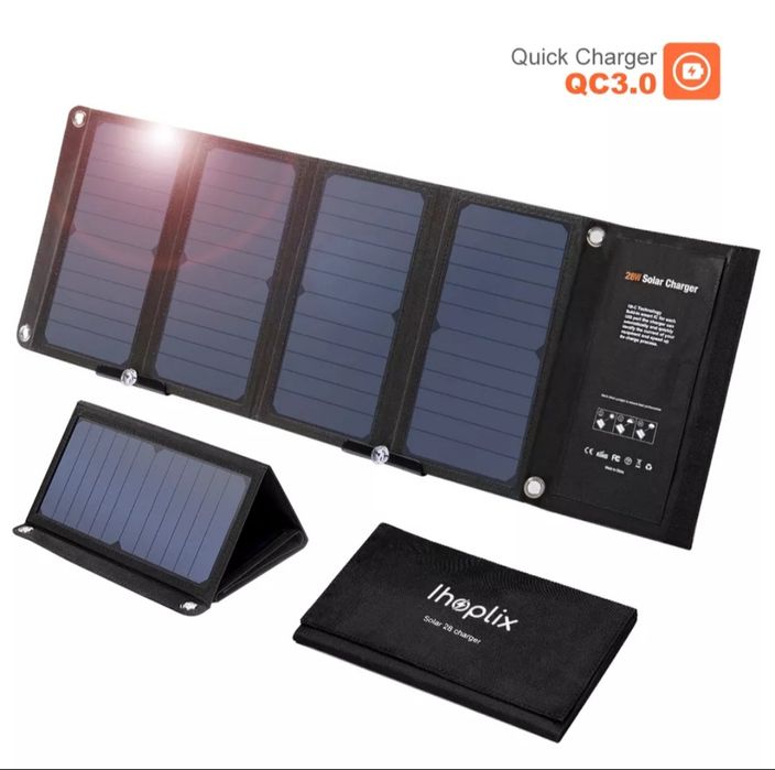 Сонячні панелі 28w