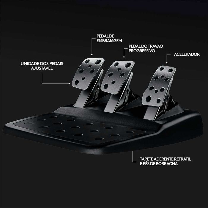 Volante Logitech G29 Driving Force PS5/PS4/PS3/PC NOVO