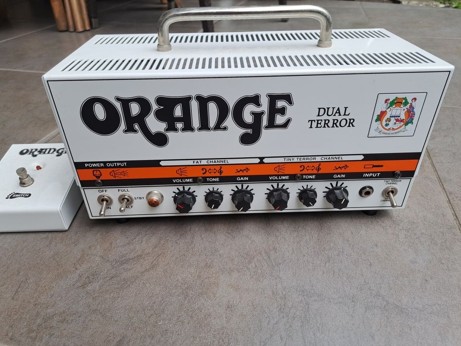 Wzmacniacz Orange lampa.Dual Terror.