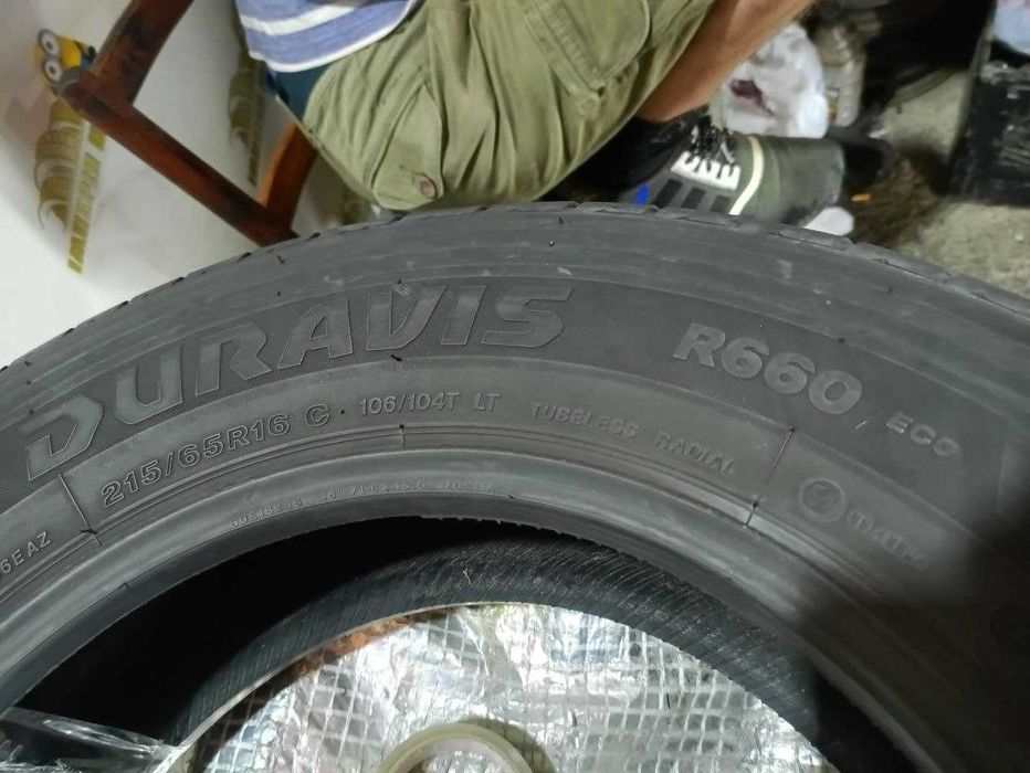 Шини Bridgestone 215/65R16C. 2шт. Літо 2024р (2123)