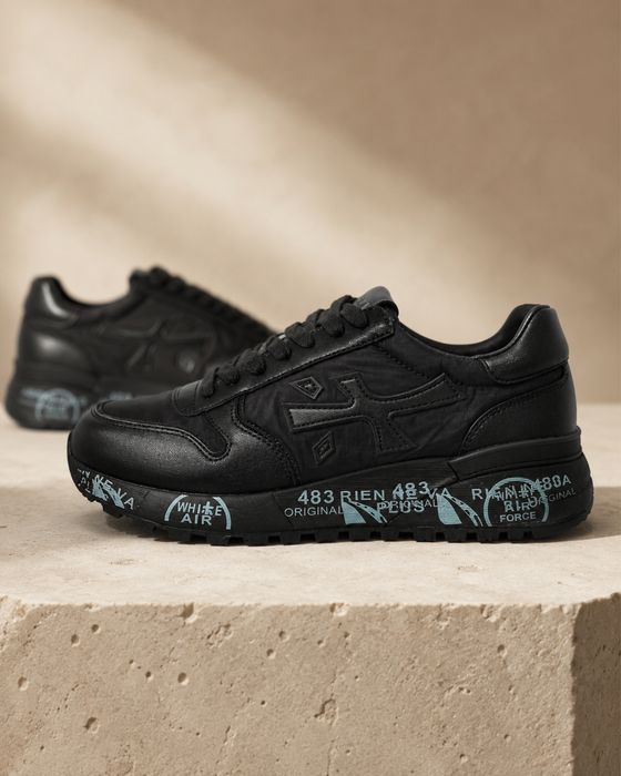 Premiata Mase Original Black кросівки чоловічі чорні