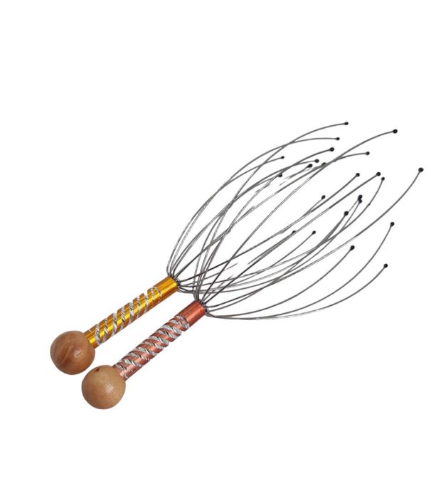 Masażer głowy drapaki relaks kolor losowy 2szt