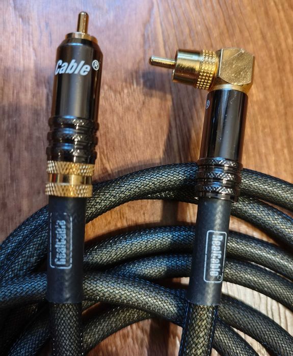 Цифровой коаксиальный оптический кабель REAL CABLE , Profigold , Van den Hul SUB M. C., OEHLBACH OPTO,   Made in Germany