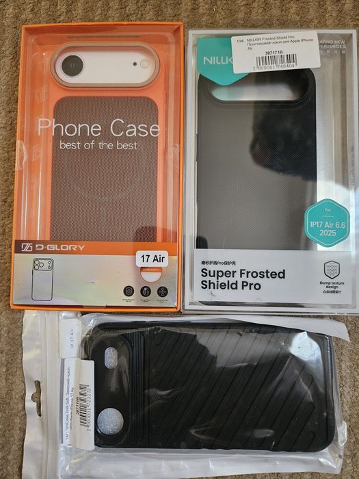 Набір чохлів на iPhone Air
