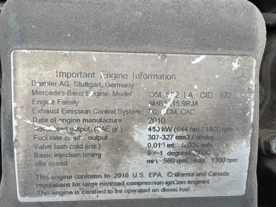 "Розбирання" Зернозбиральний комбайн Claas Lexion 760, 2011