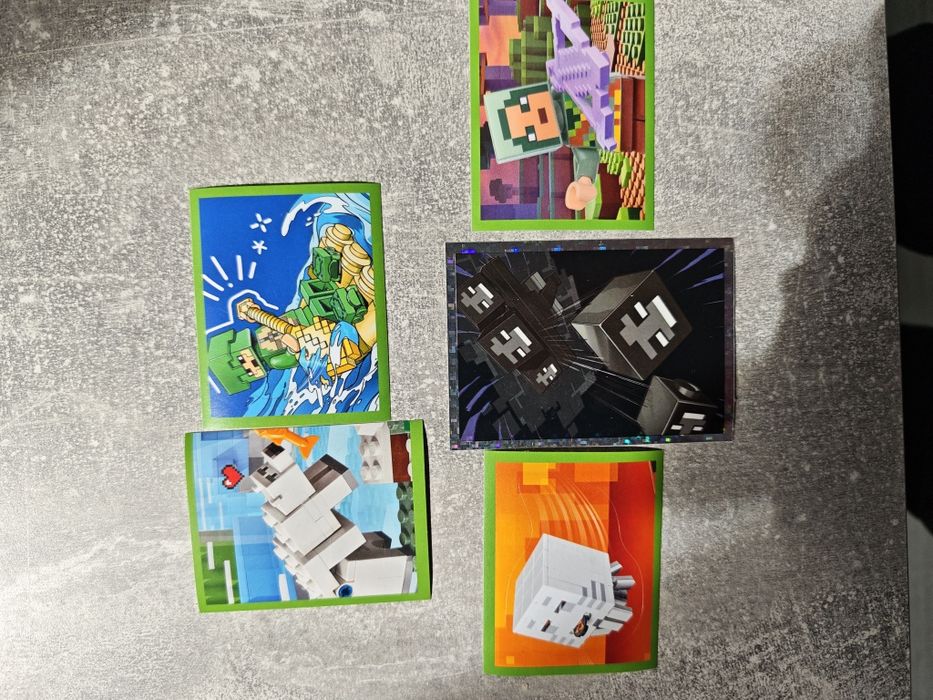 Naklejki do albumu Minecraft
