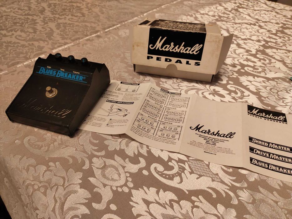 Pedal Marshall Bluesbreaker MK1 Caixa Manual