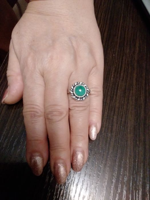 Каблучка срібна 925(кольцо,серьги)сережки