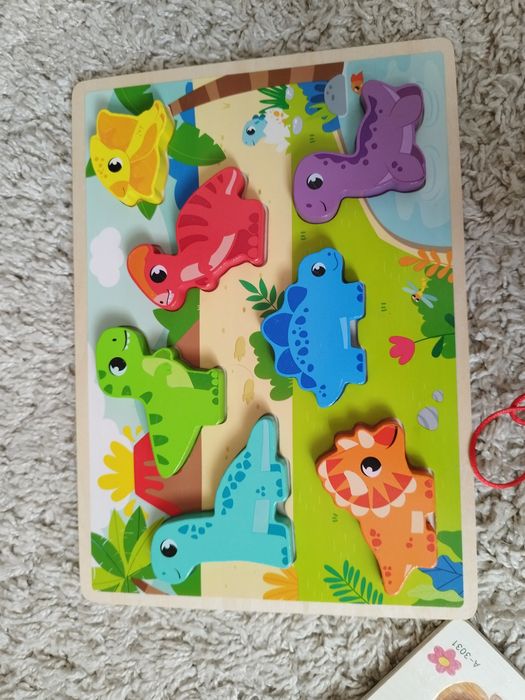 Дерев'яні пазли, вкладиші