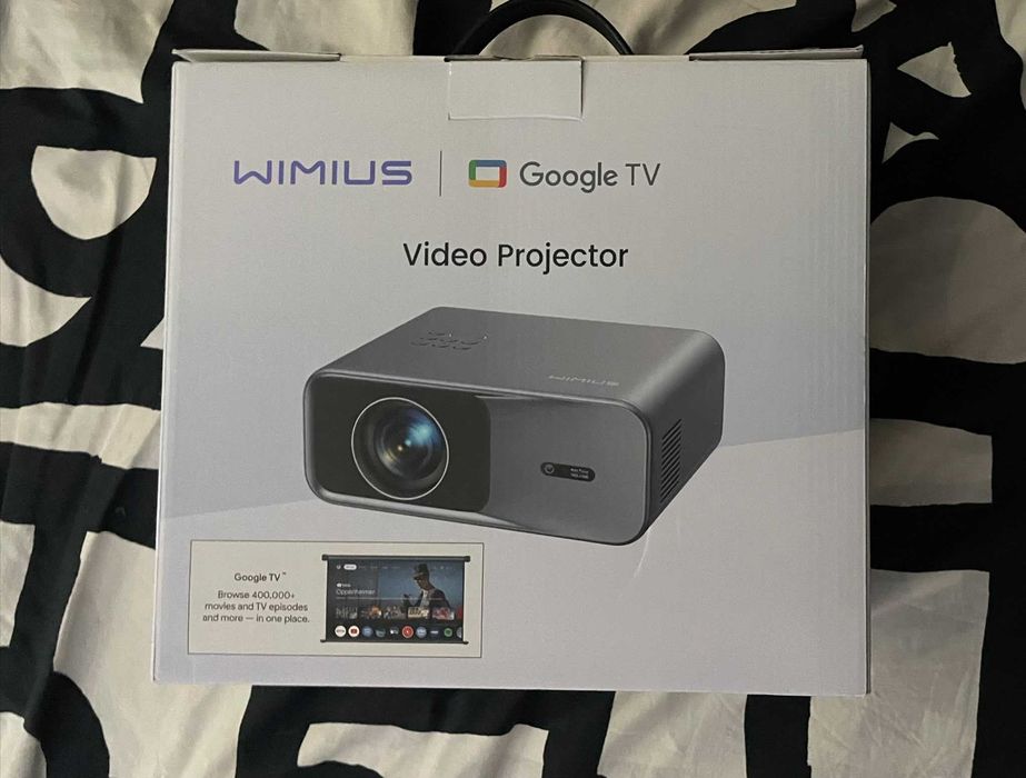 Projetor wimius Google tv