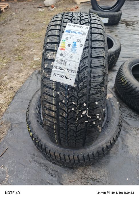 Nowe opony zimowe 225/55/17 Dębica 24r 2 sztuki