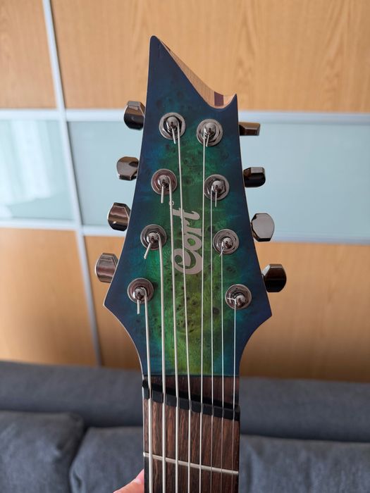 Guitarra Cort KX508 MS Marina Blueburst (+ estojo)
