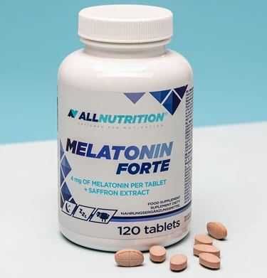 ALLNUTRITION MELATONIN Forte 120 Kapsułek aż 4 miesiące suple