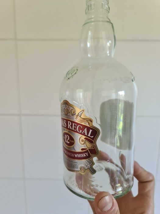 Garrafa Decorativa Chivas Regal 12 Anos Whisky Bottle Whiskey