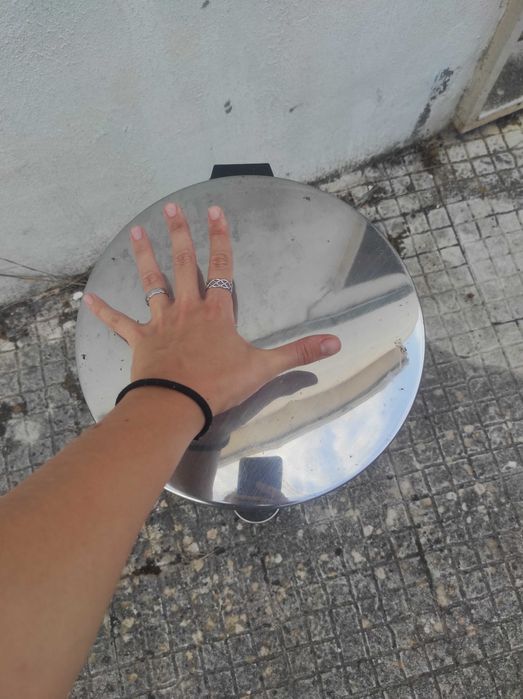 Contentor Lixo Inox com Pedal