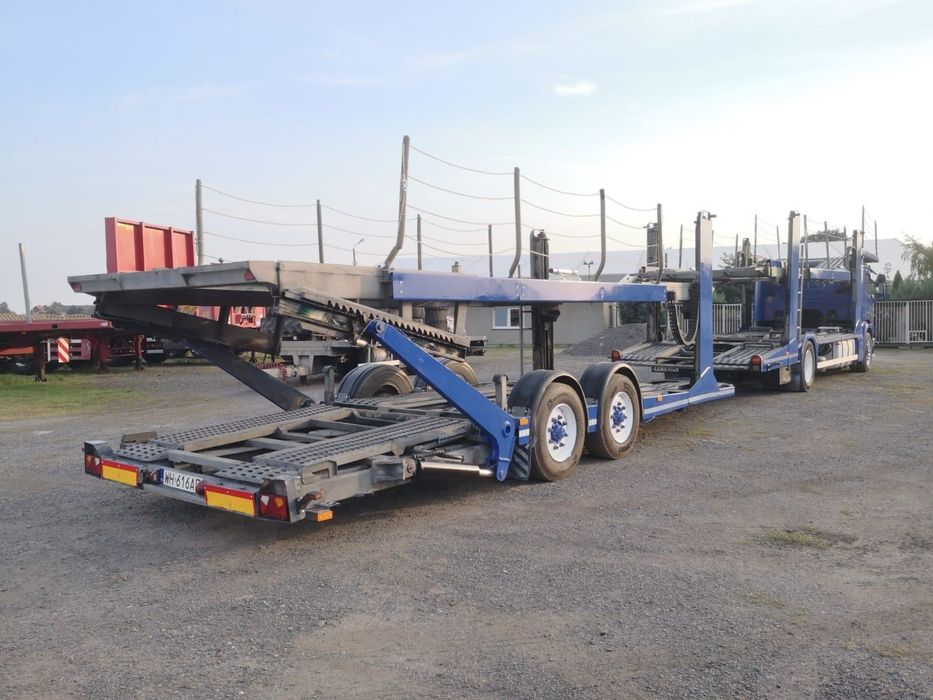 SCANIA P380 Autotransporter  Lohr