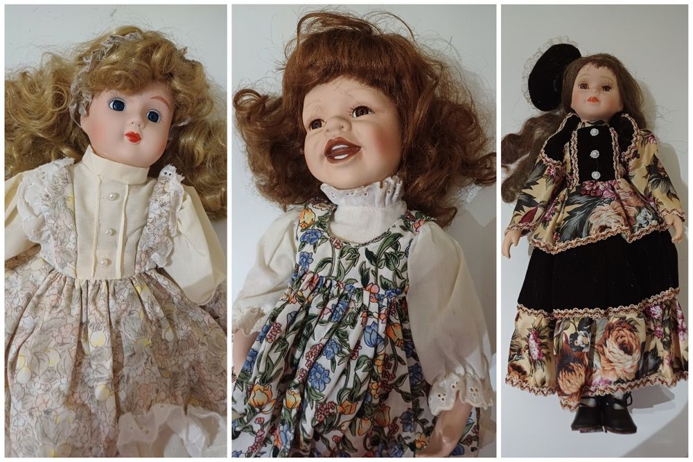 Bonecas de porcelana