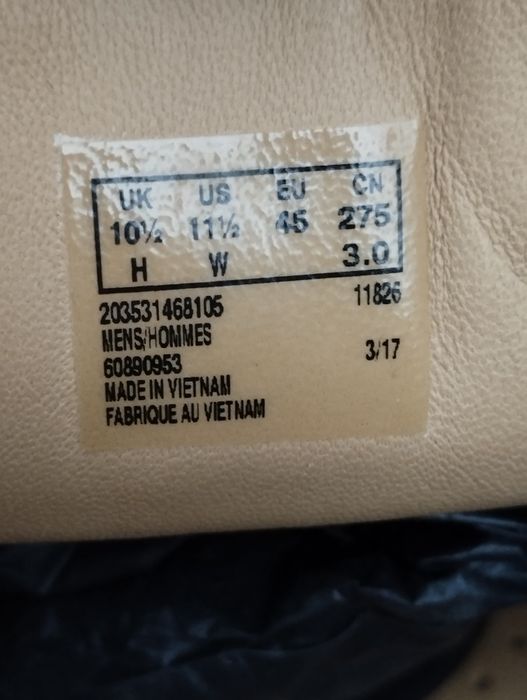 Чоловічі туфлі з натуральної шкіри (нубук) форми Clarks 44-45 розміру