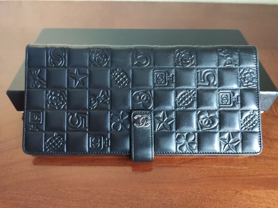 Дорожній клатч Chanel кошелек гаманець оригінал