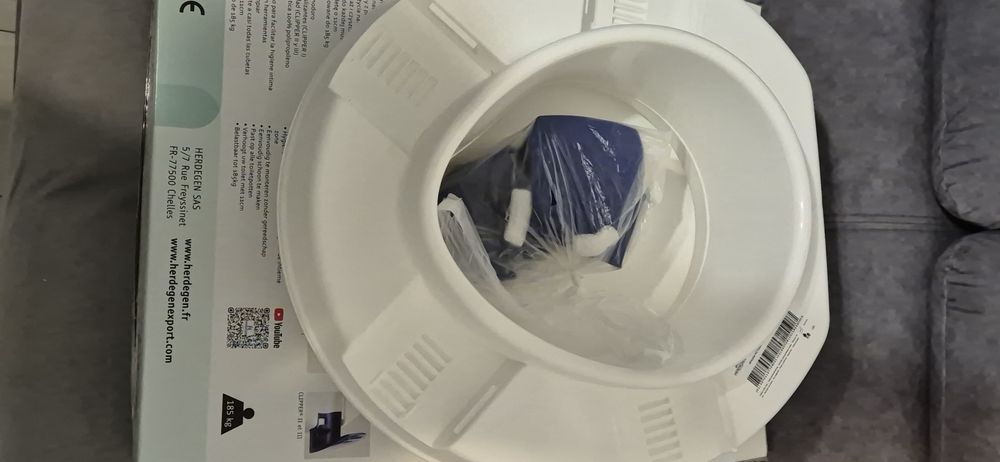 Nasadka podwyszajaca  wc clipper  lll