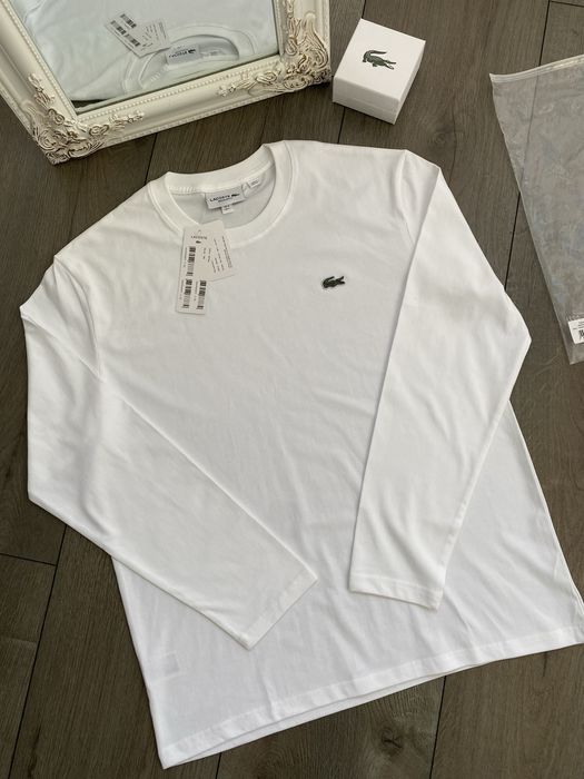 Лонгслів Lacoste, лонг Lacoste, кофта Lacoste, лонг лакоста