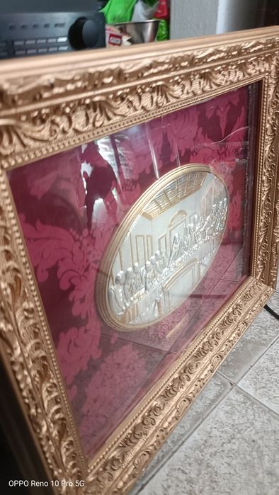 Vendo quandro antigo última ceia de Jesus peça feita por Leonardo Da Vinci