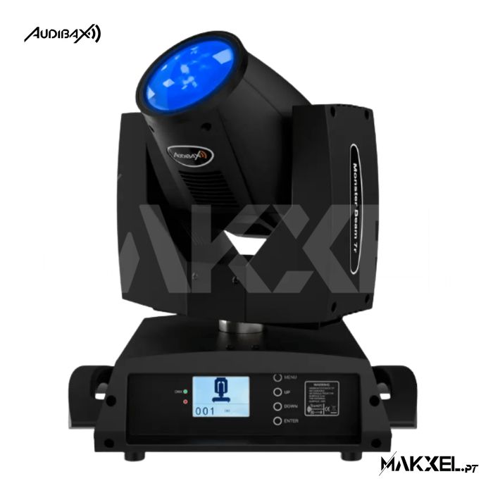 Audibax Monster Beam 7R 17 Globos 14 Cores