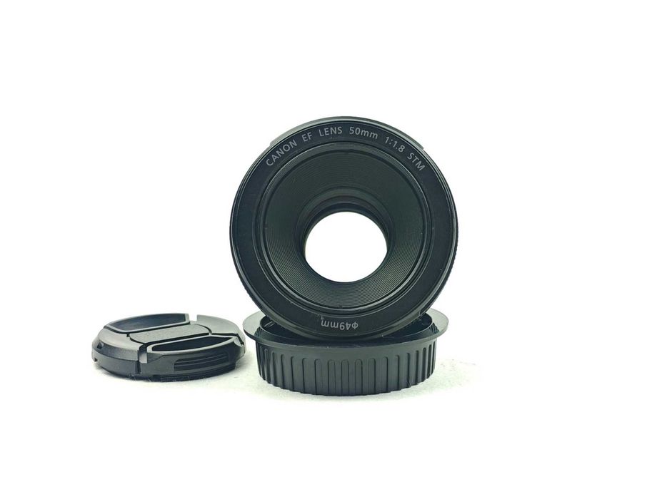 Світлосильний об'єктив Canon EF 50mm 1:1.8 STM (50мм, портретник)