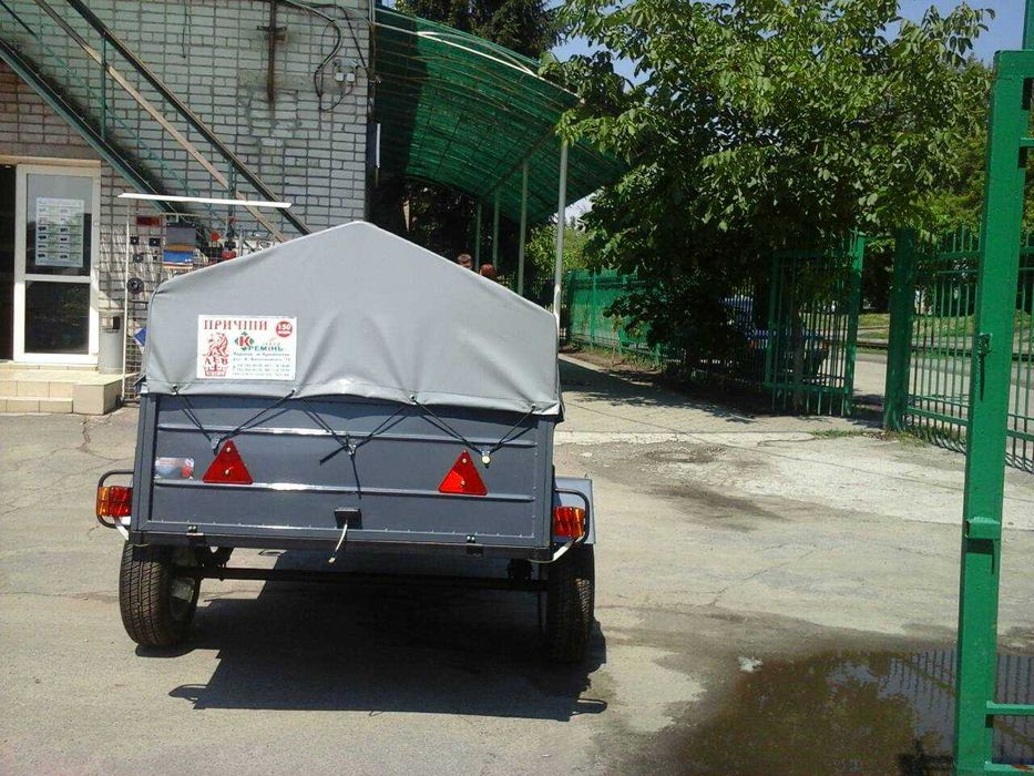 Прицеп ПРИЧІП 2500/1300 до  легкового авто. Документи для МРЕО. Завод.
