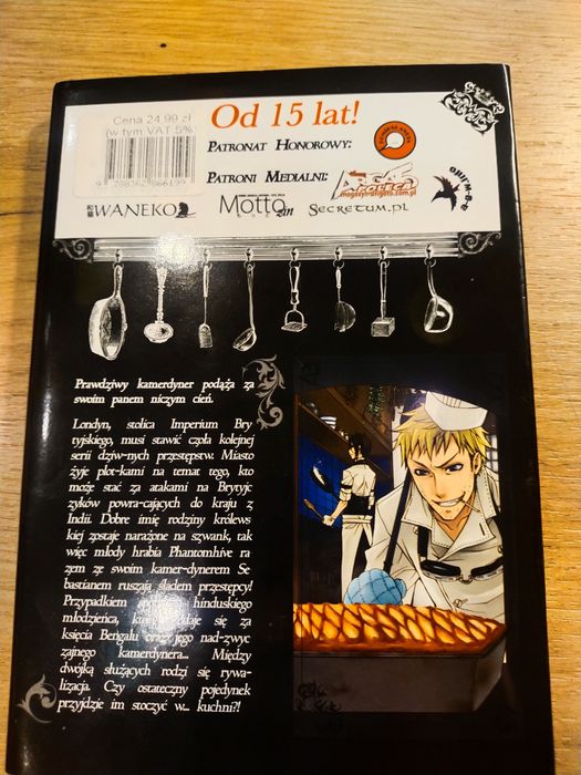 Kuroshitsuji mroczny kamerdyner tom 4