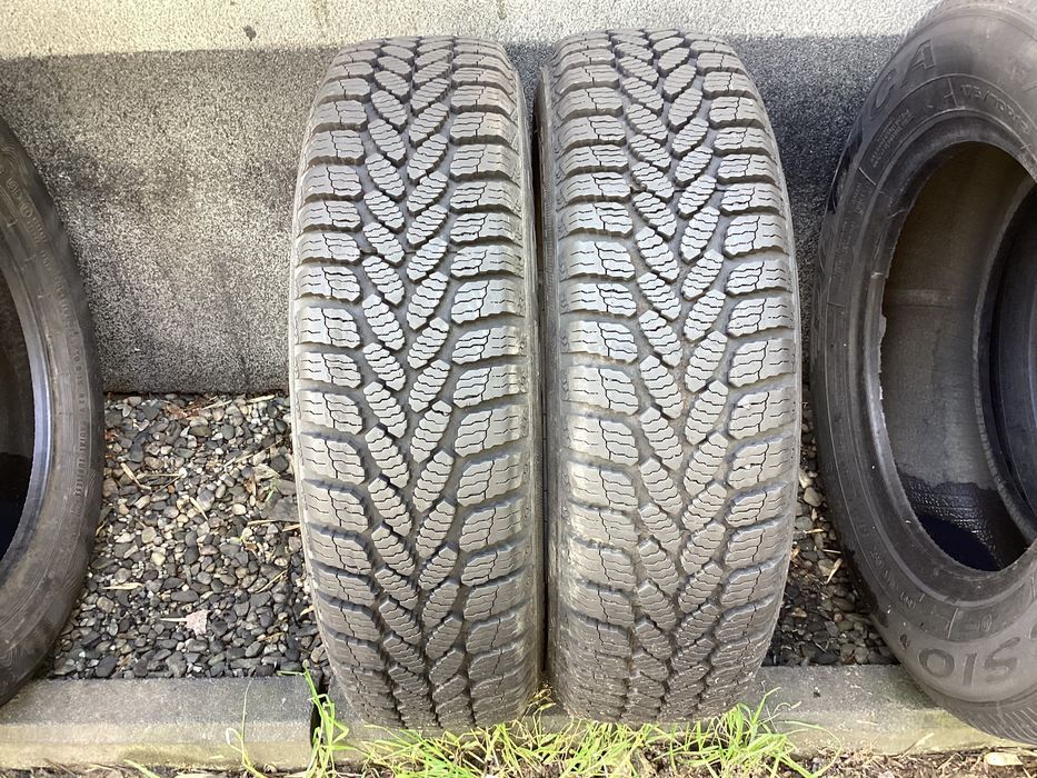 DĘBICA 145/70r13 2szt opony zimowe zima bieżnik 6.4mm 2019r