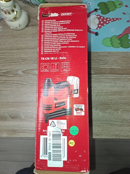 Gwoździarka einhell TE-CN 18 Li- Solo