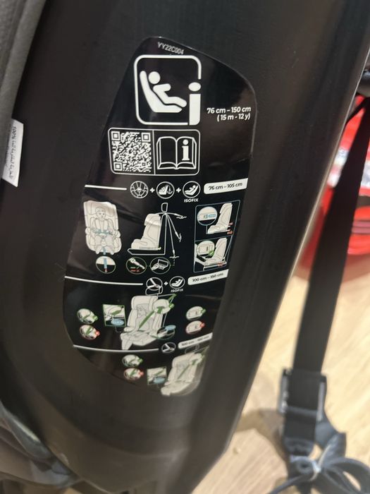 Cadeirinha com isofix grupo 1 23
