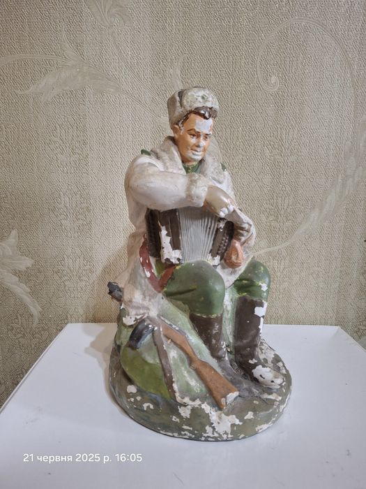 Гипс Теркин Краски ссср Шахмати шахмат матрешка фигурки солдатики кра