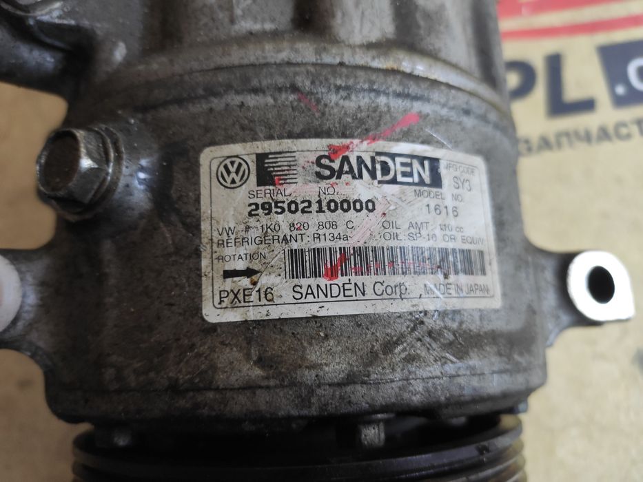 Audi VW Seat компрессор кондиционера 1k0820808c
