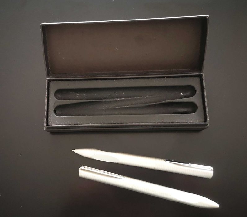 Conjunto de caneta e lapiseira Porche Design by Faber Castell