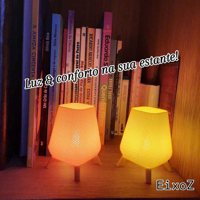 Luminária LED decoração de ambientes - Várias cores - Artigo NOVO