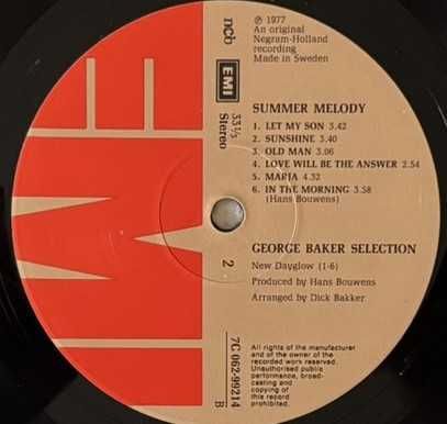 George Baker Selection – Summer Melody