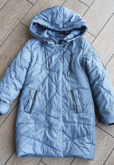 Зимова куртка р.140 для дівчинки
