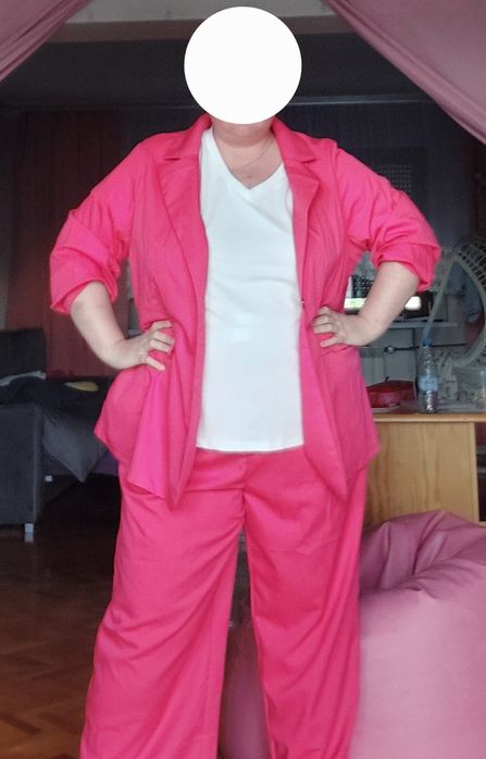 Garnitur 5XL Shein fuksja