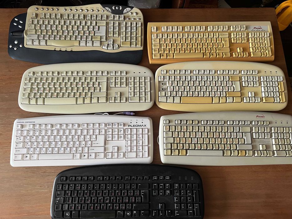 Клавиатуры б/у комплект 7 шт