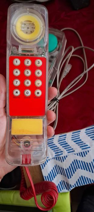 Telefone de rede fixa transparente Modelo ATT 4 ACIKO