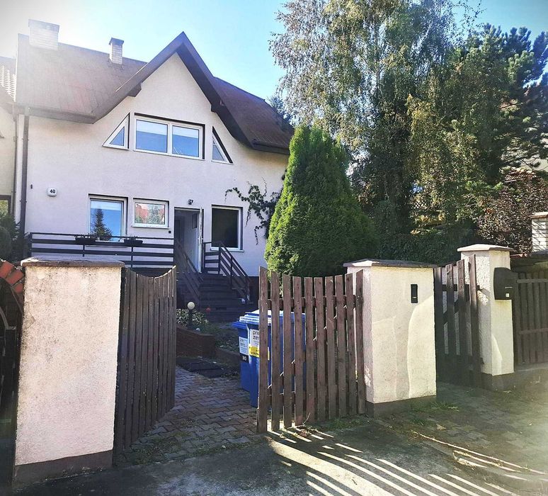 Dom jednorodzinny- szeregowy, Płock, ul. Dybowskiego, ogród dwa tarasy, spokojna okolica