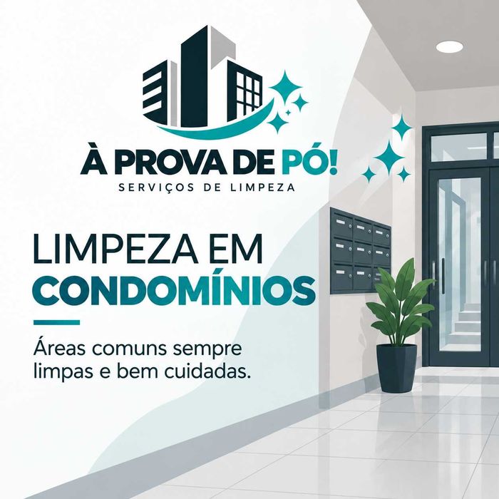 Limpeza: Pós-obra, Mudanças, Gerais, Condomínio, Escritórios
