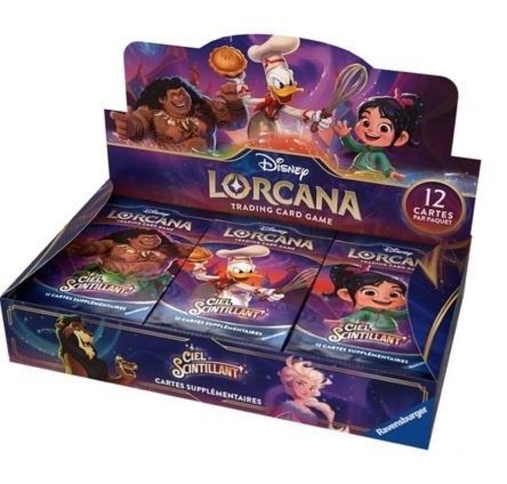 Disney Lorcana (Set05) booster box (24 boostery) Ravensburger pudełko